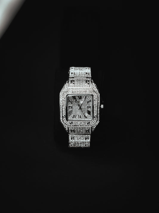 Cartier iced out watch