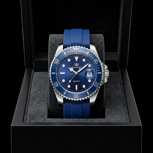 Rolex submariner with rubber strap