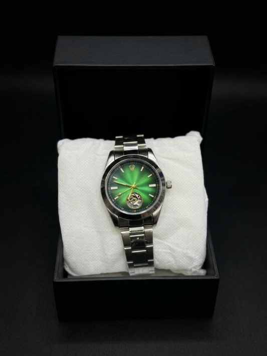 Rolex-style unisex wrist watch